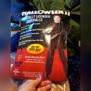 Michael Myers Coveralls DELUXE Adult Costume-NO MASK Trick or Treat Halloween II